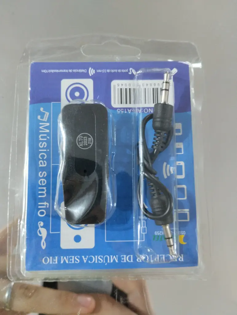 ADAPTADOR  BLUETOOTH CARRO USB + P2 AL-A155