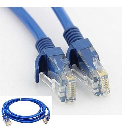 CABO DE REDE IT-BLUE 3M RJ45