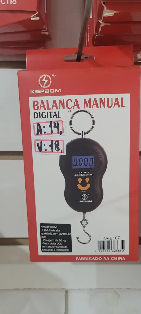 BALANÇA MANUAL KAPBOM