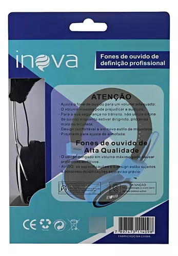 FONE HEADSET INOVA P3 FON-2123D