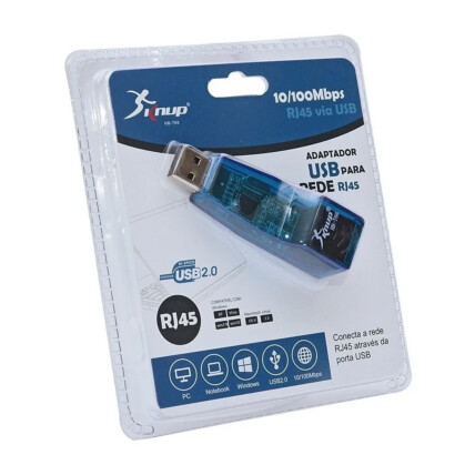 ADAPTADOR KNUP USB - RJ45