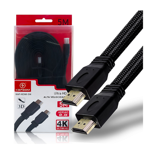 CABO HDMI KAPBOM 5M 4K